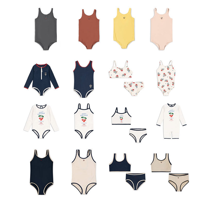 Baby Clothing Dividers - キッズガールズ水着セット 2026 新しい夏かわいいプリントベビーボーイズワンピース水着子供ホリデービキニ服