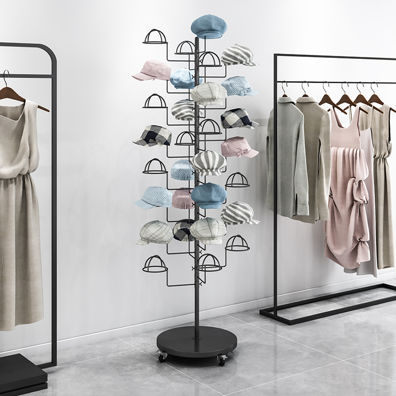 Baby Clothing Display - 帽子陳列台 床から天井までの婦人服 子供用母親と赤ちゃんの収納 帽子ラック 吊り下げ帽子ホルダー 多層w