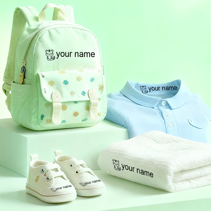 子供名前スタンプ オーダーメイド - 赤ちゃん服・園児服用防 - Baby Clothing Name のレビューと価格