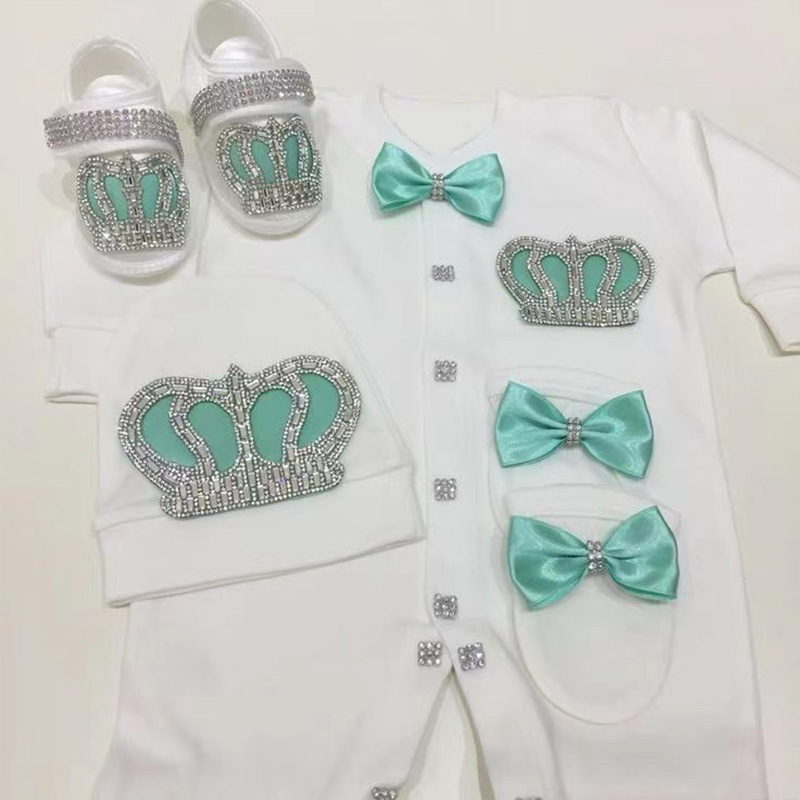 4点セット ウェルカムホーム ロンパース ベビー服 名入れ  - Baby Clothing Name のレビューと価格