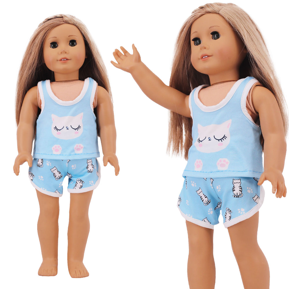 人形服夏半袖 18 インチアメリカンドール & 43 センチ - Baby Clothing For Sale のレビューと価格