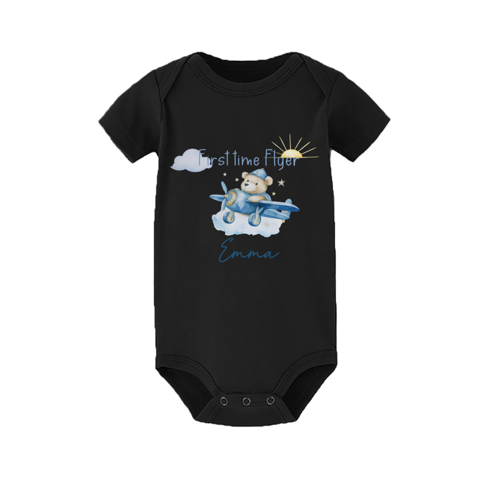 赤ちゃん用半袖ボディスーツ,ベビーロンパース,カスタム名のフ - Baby Clothing Name のレビューと価格