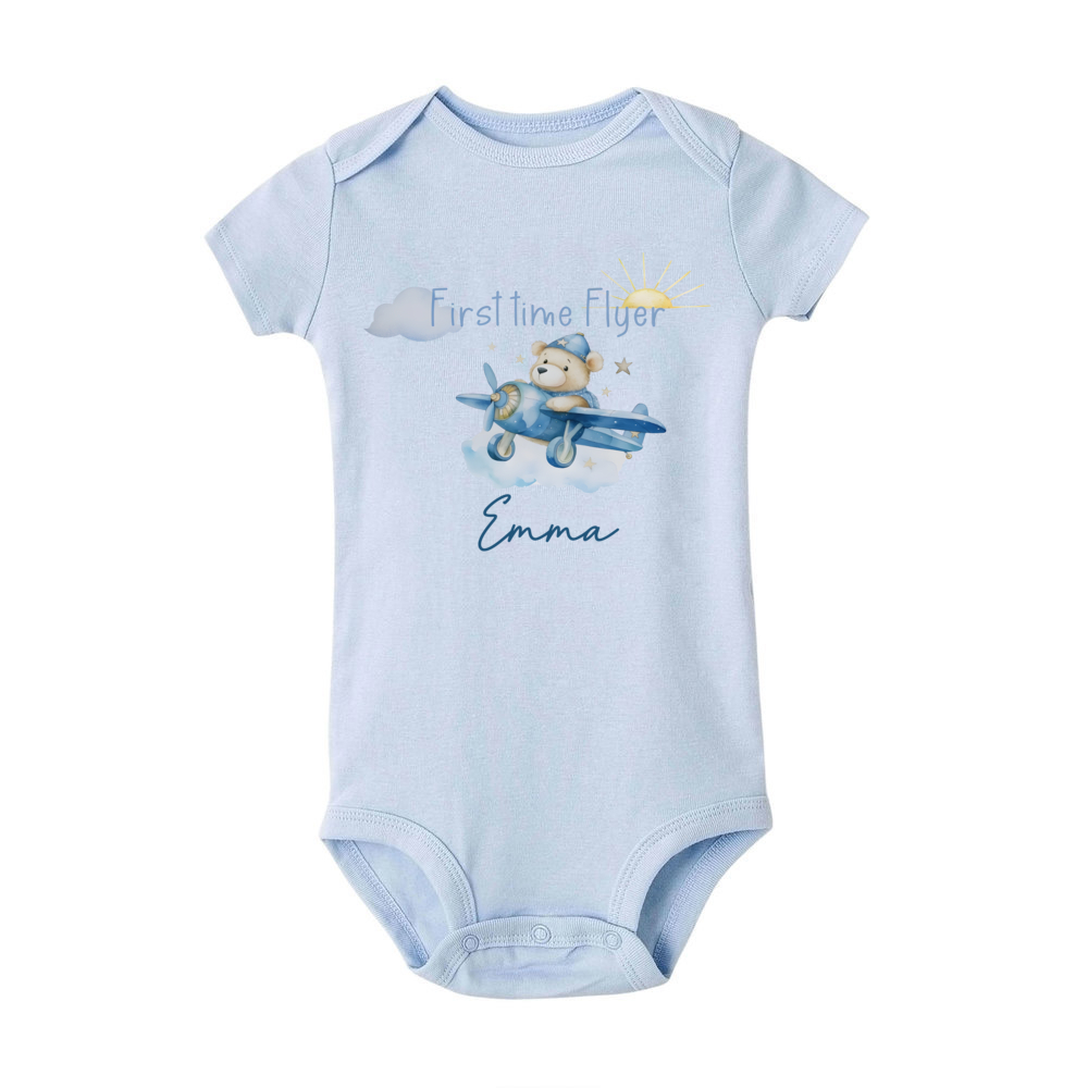 赤ちゃん用半袖ボディスーツ,ベビーロンパース,カスタム名のフ - Baby Clothing Name のレビューと価格