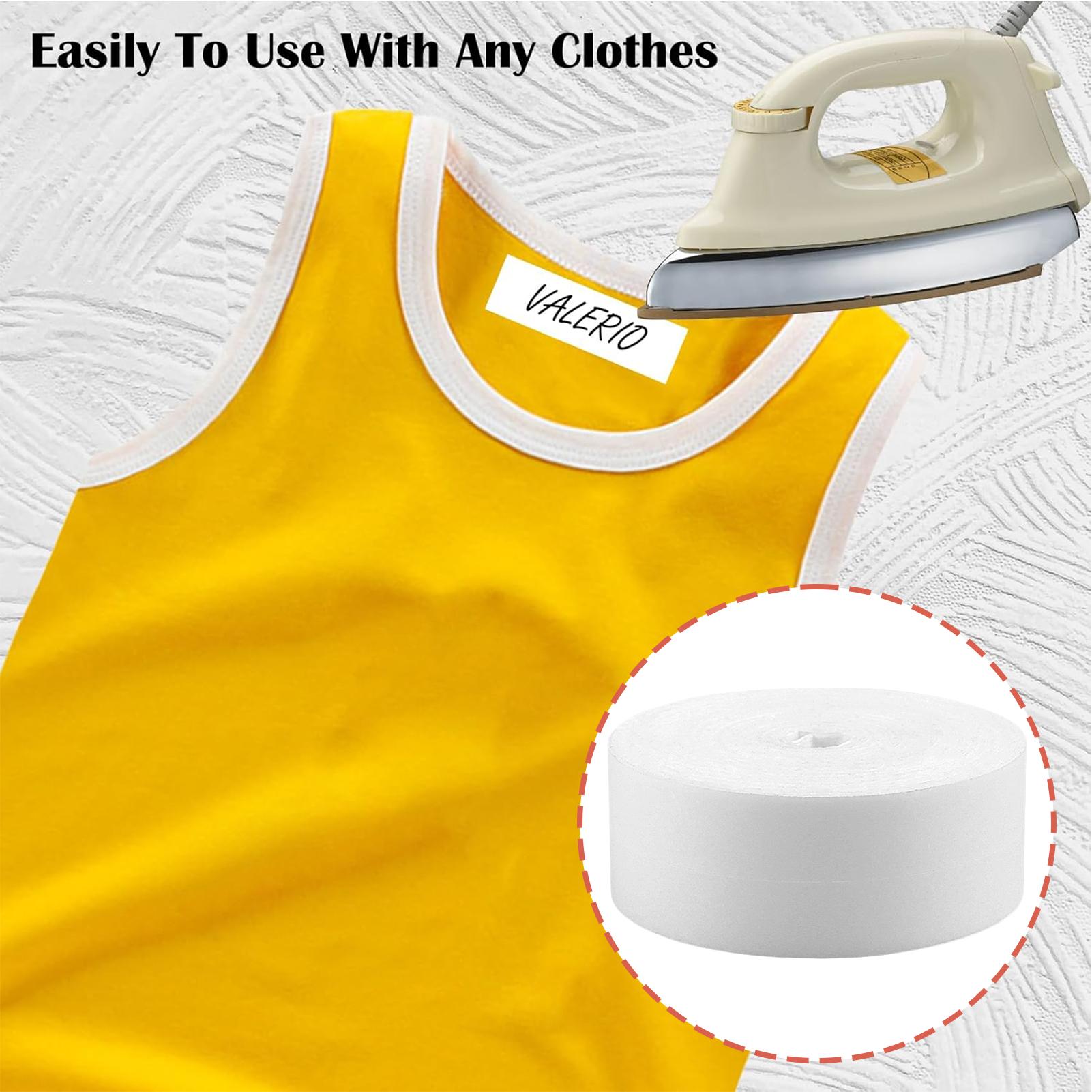 衣類名ラベル 布製 長持ちステッカー 洗濯可能 アイロン接着 - Baby Clothing Name のレビューと価格