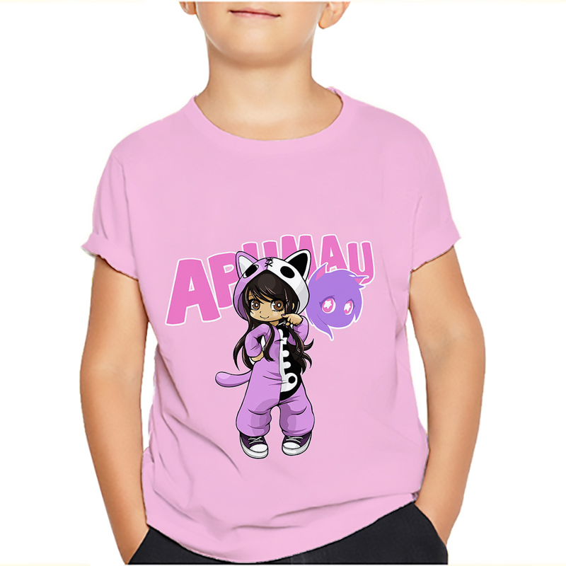 Aphmau-子供用Tシャツ,漫画のTシャツ,男の子と女の子 - Baby Clothing Dividers のレビューと価格