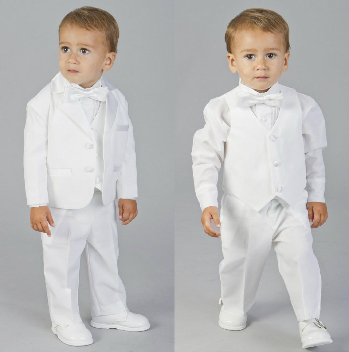 白い小さな子供スーツブレザー男の子カスタムメイドコートスーツ - Baby Clothing Made In Usa のレビューと価格