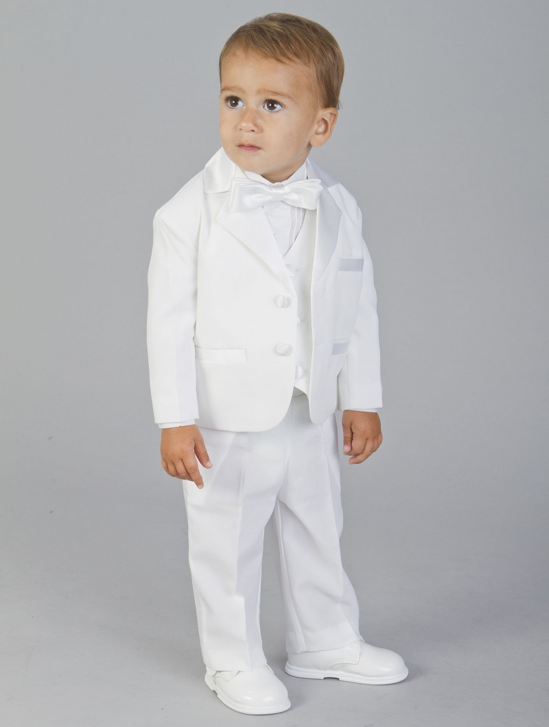白い小さな子供スーツブレザー男の子カスタムメイドコートスーツ - Baby Clothing Made In Usa のレビューと価格
