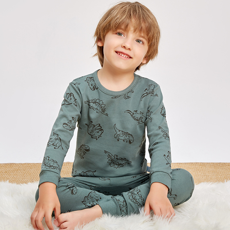 純綿製の子供用秋服セット、男の子と女の子の秋用パンツ、暖かい - Baby Clothing Made In Usa のレビューと価格