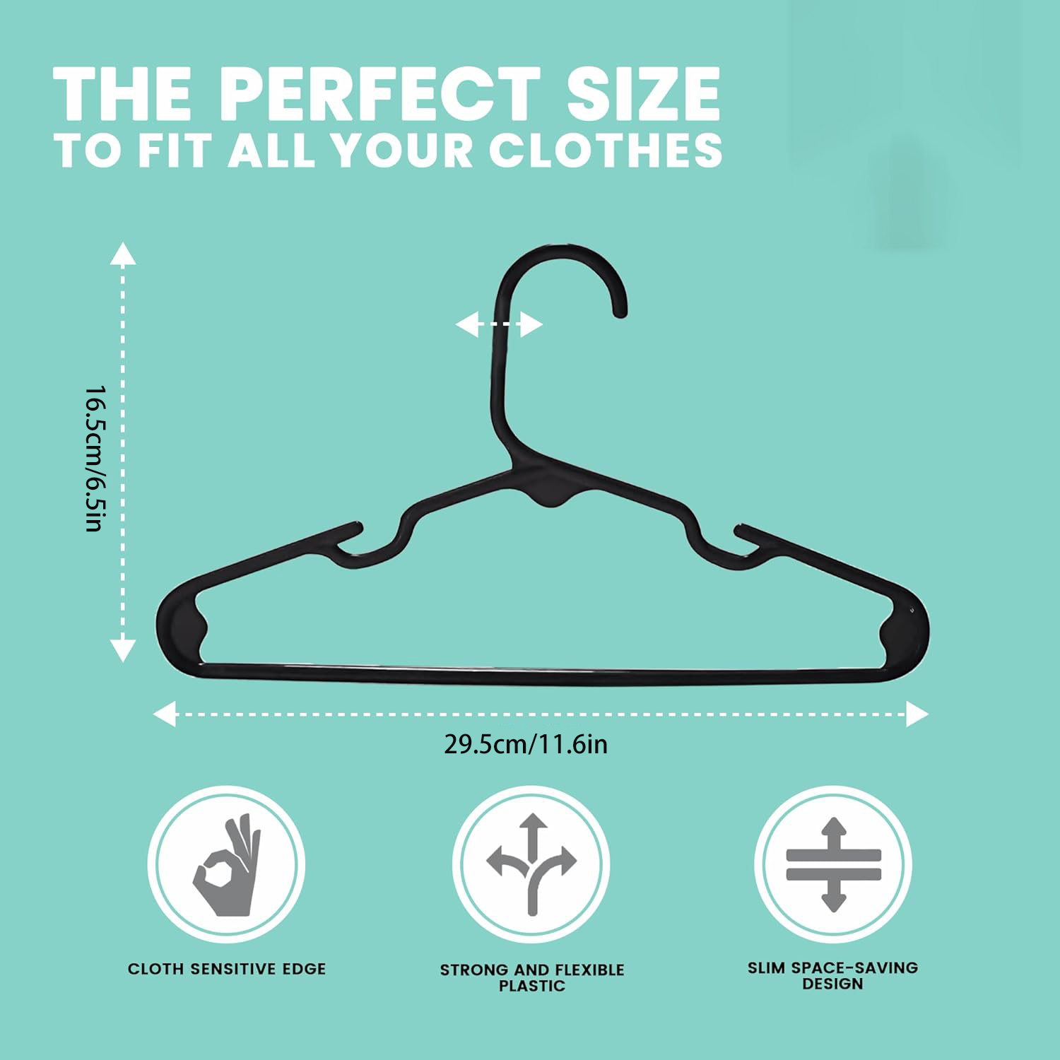 20個セット - 子供用プラスチックハンガー、ベビーハンガー - Baby Clothing Wardrobe のレビューと価格