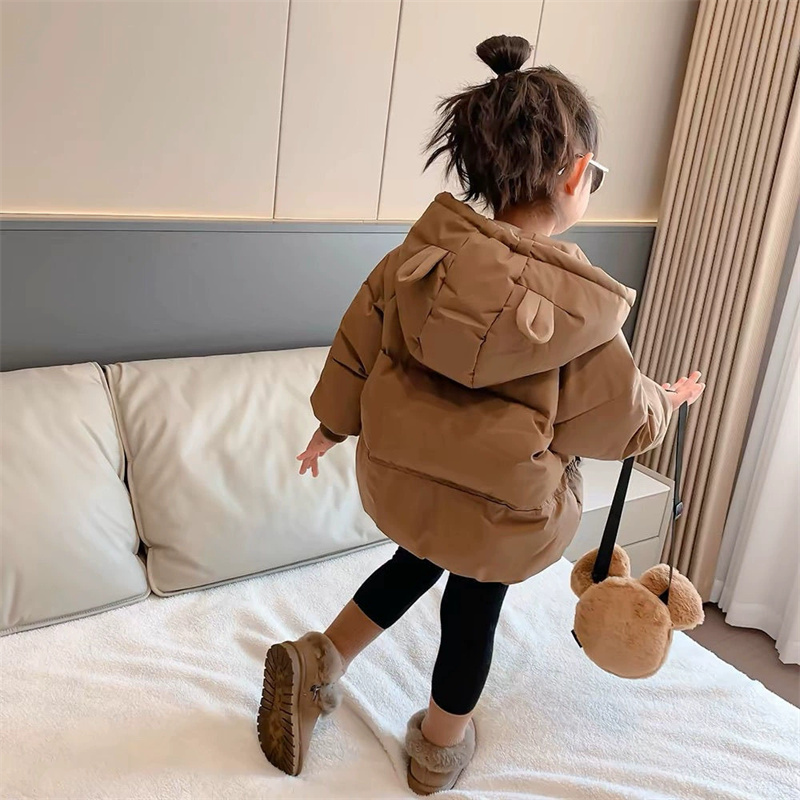 女の子用コットンコート、男の子用厚手フード付きジャケット、冬 - Baby Clothing Dividers のレビューと価格