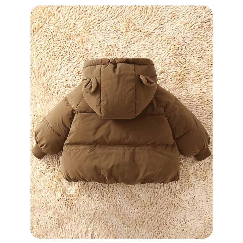 女の子用コットンコート、男の子用厚手フード付きジャケット、冬 - Baby Clothing Dividers のレビューと価格