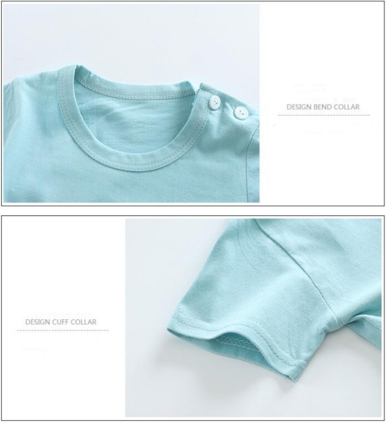綿 Tシャツ + ショーツ 2 ピーストラックスーツセット子 - Baby Clothing Dividers のレビューと価格