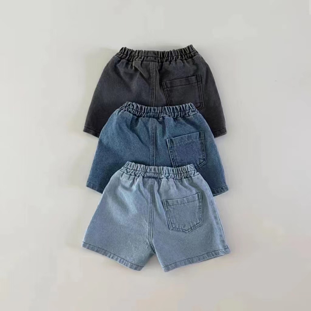 男の子と女の子のためのデニムショーツ,子供のための新しい無地 - Baby Clothing Dividers のレビューと価格