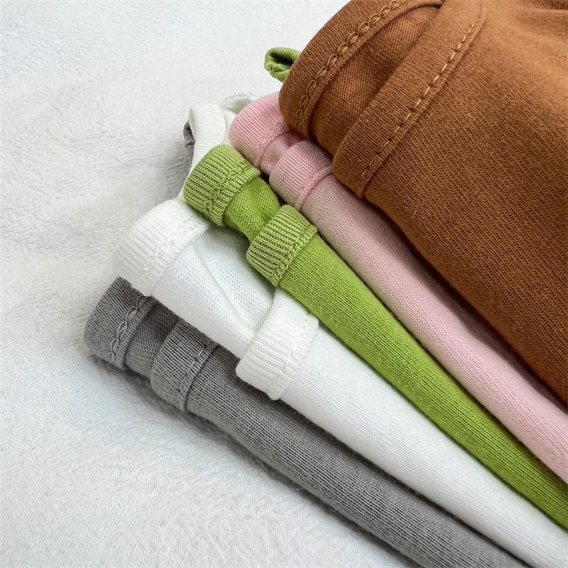 子供長袖 T シャツ純綿製秋の新スタイル女の子ベースシャツベ - Baby Clothing Made In Usa のレビューと価格