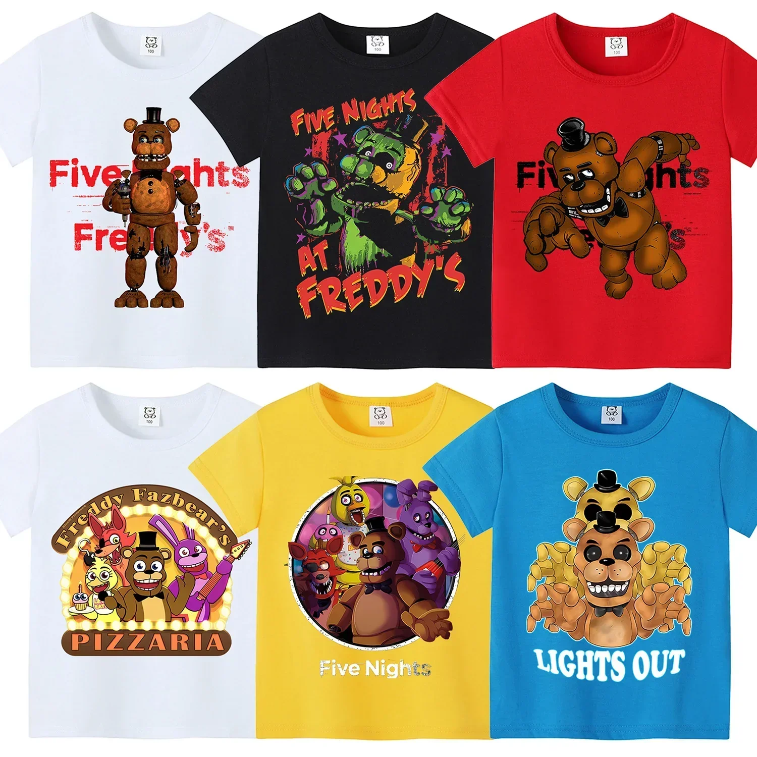 ファイブナイツアットフレディーズテーマショートシャツ服 Fn - Baby Clothing Dividers のレビューと価格