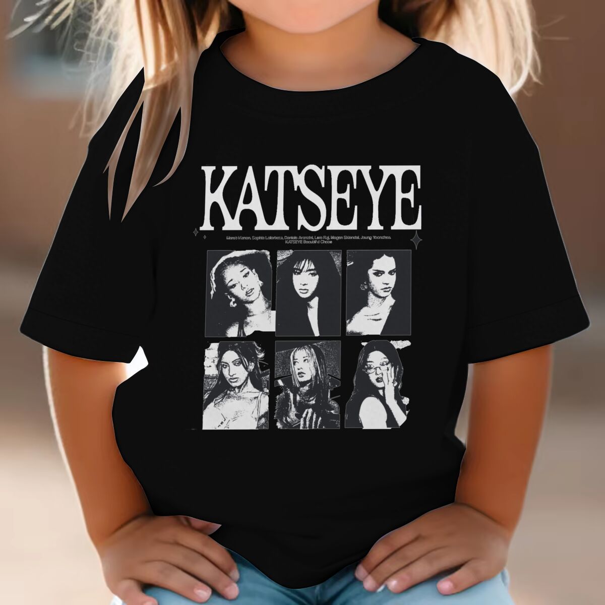 KATSEYE プリント夏トップス女の子 Y2K ヴィンテー - Baby Clothing For Sale のレビューと価格