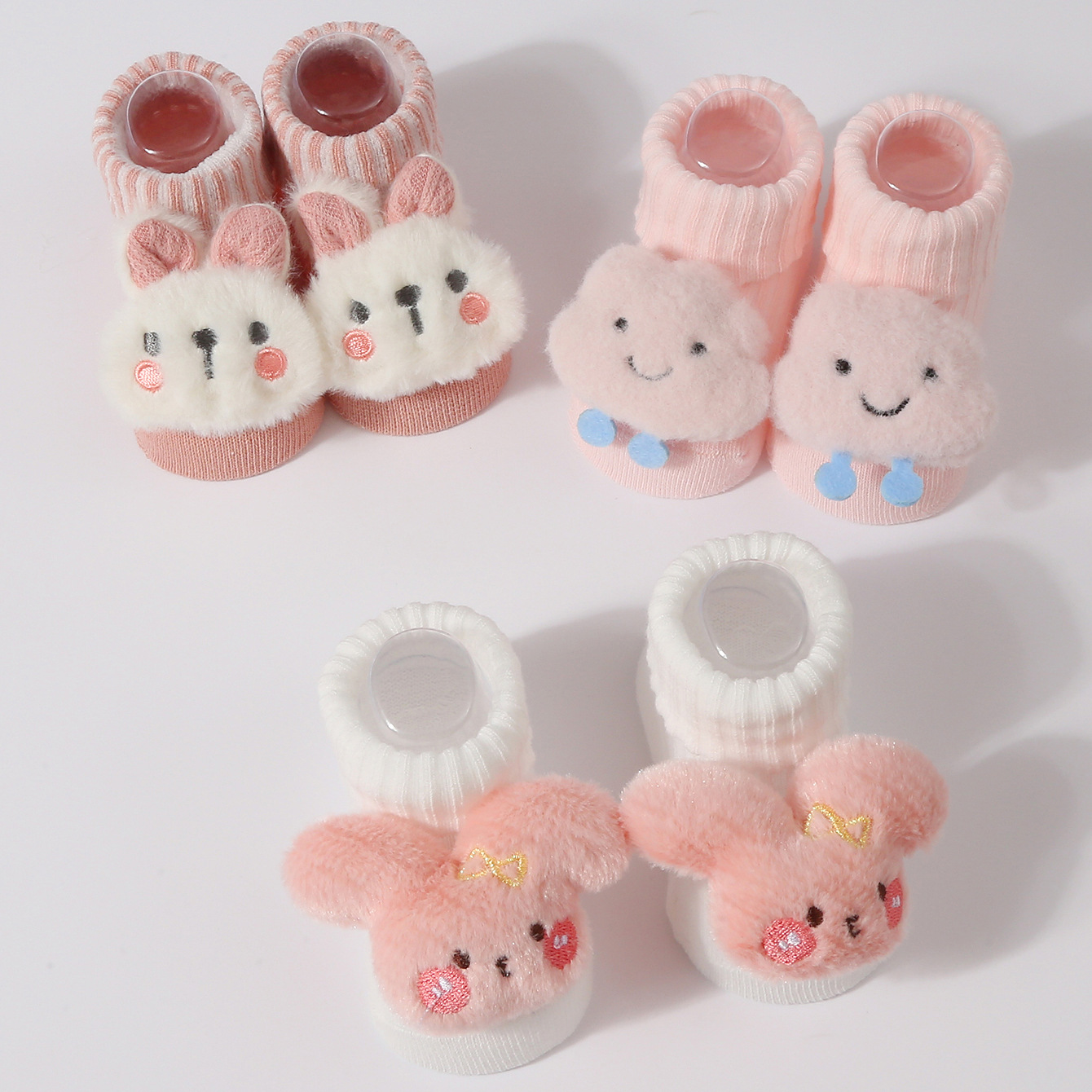 3 ペア/セットベビーソックスガールズボーイズ新生児アクセサ - Baby Clothing Dividers のレビューと価格