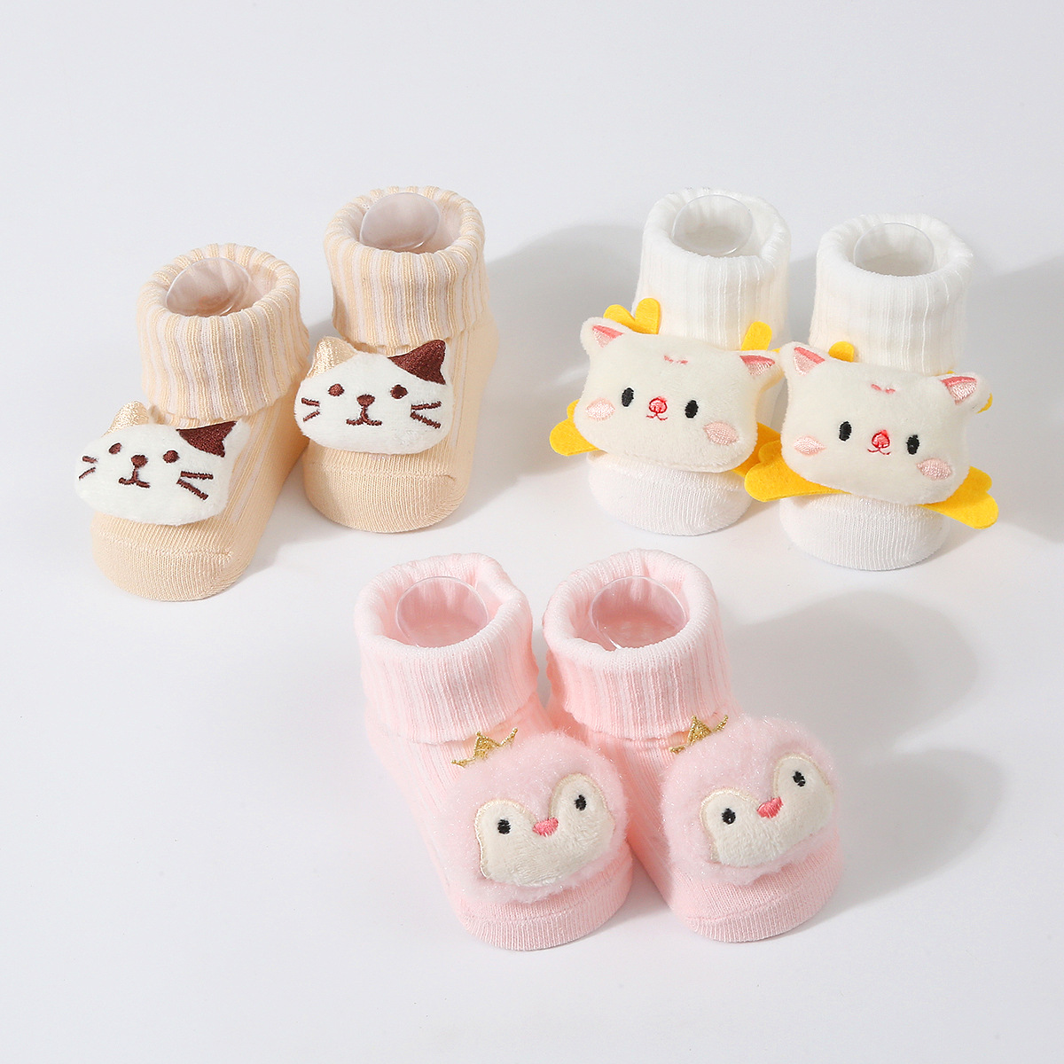 3 ペア/セットベビーソックスガールズボーイズ新生児アクセサ - Baby Clothing Dividers のレビューと価格