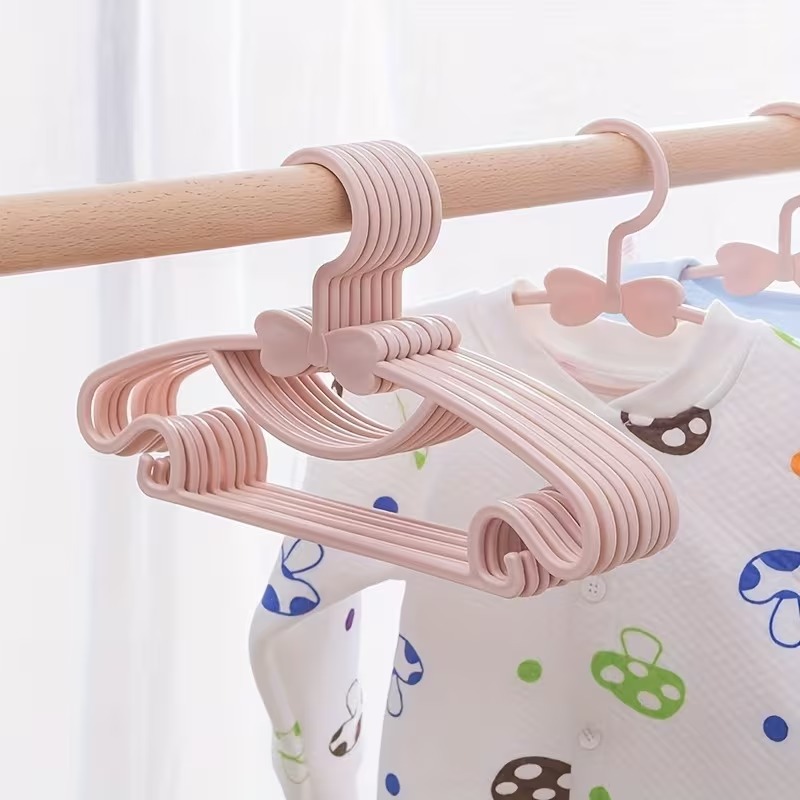 10-100 個子供用プラスチックハンガーポータブル防風衣類 - Baby Clothing Drying Rack のレビューと価格