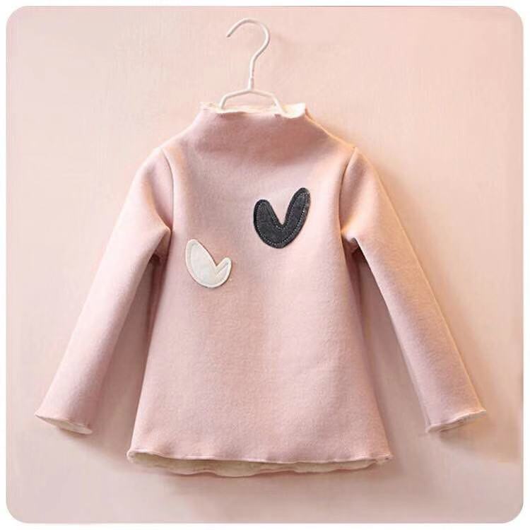 純綿フリース製子供服シャツ 女の子ベビーTシャツ ミッドネッ - Baby Clothing Made In Usa のレビューと価格