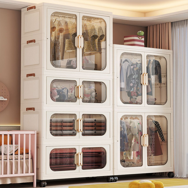 設置不要の折りたたみ式ベビーワードローブ – リビングルーム - Baby Clothing Wardrobe のレビューと価格