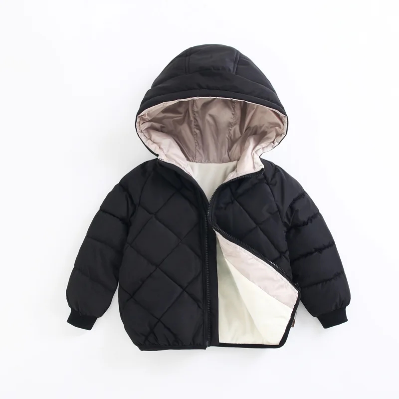 カジュアルベビーガールズ冬服キッズライトダウンコートフード付 - Baby Clothing Dividers のレビューと価格