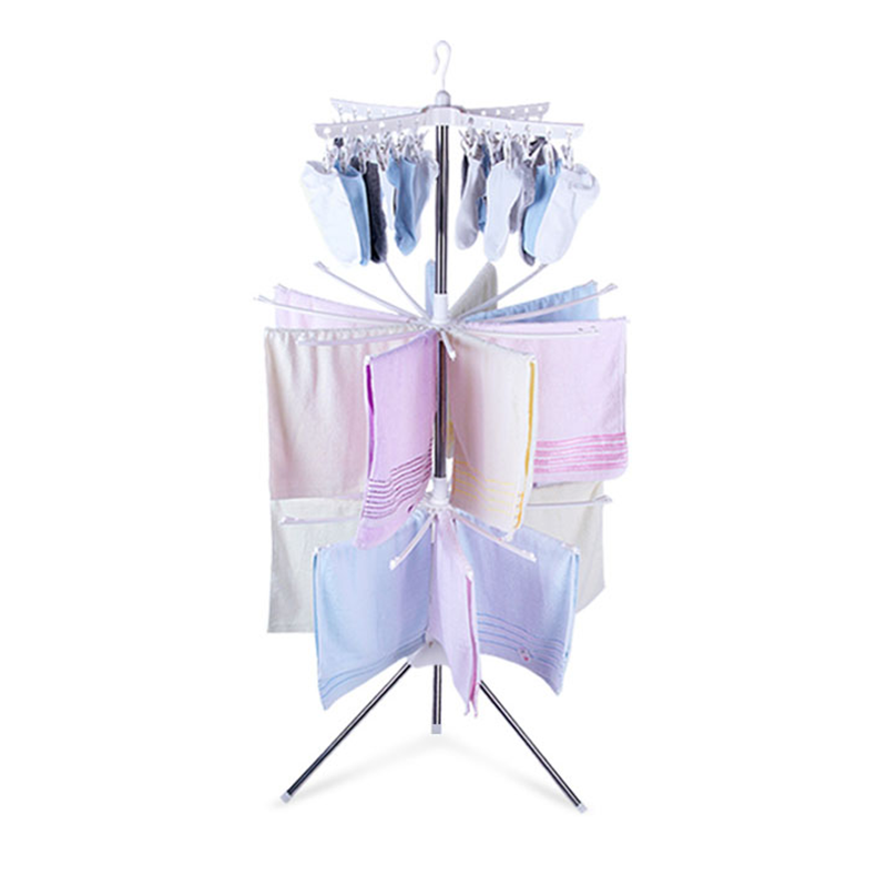 クリップ付きポータブルベビー服乾燥ラック、折りたたみ式三脚洗 - Baby Clothing Drying Rack のレビューと価格