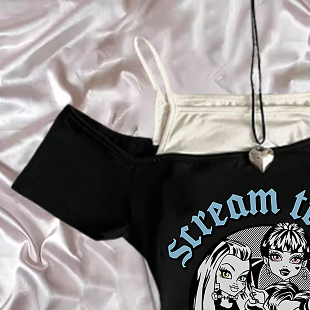 美的パンク妖精 Tシャツかわいいベビープリントストリートレデ - Baby Clothing For Sale のレビューと価格