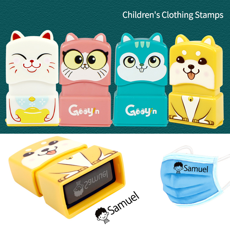 カスタムネームスタンプ　学生・子供・赤ちゃん用　名入れ可能　 - Baby Clothing Name のレビューと価格