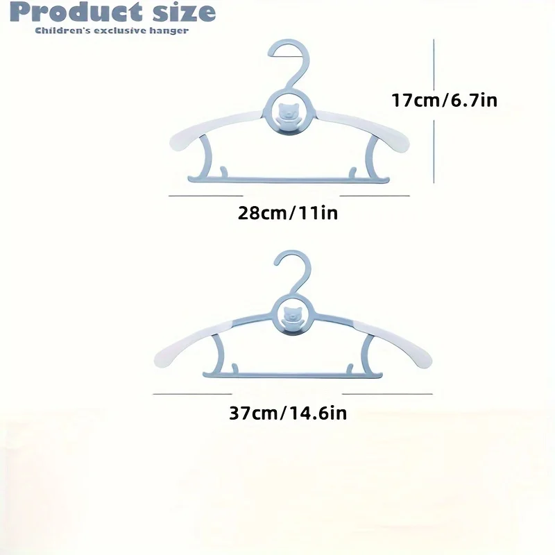 30 パック PP プラスチックベビー服ハンガー格納式アンチ - Baby Clothing Wardrobe のレビューと価格