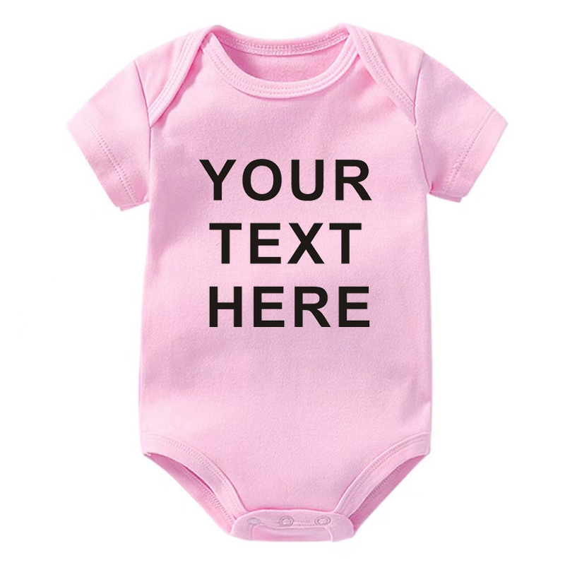 パーソナライズされたベビーロンパース カスタム写真名 幼児用 - Baby Clothing Name のレビューと価格