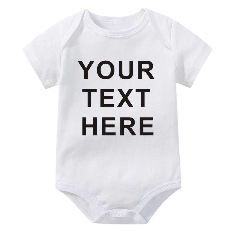 パーソナライズされたベビーロンパース カスタム写真名 幼児用 - Baby Clothing Name のレビューと価格
